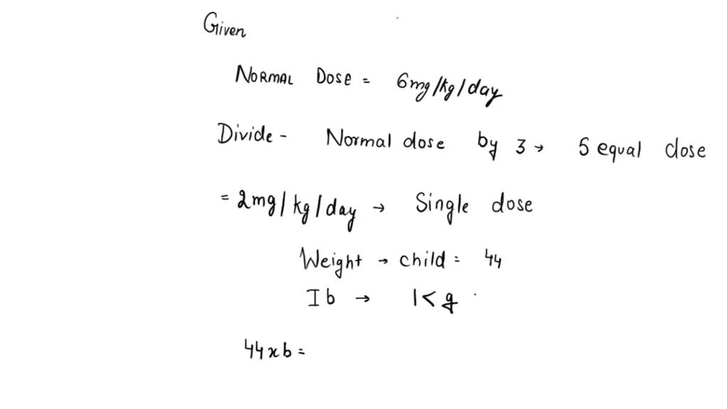 SOLVED: Order For A 10-year-old With Frequent Seizures Is Phenytoin ...