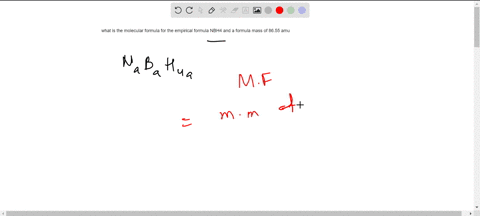 what-is-the-molecular-formula-for-the-empirical-formula-nbh4-and-a-formula-mass-of-8655-amu-30599