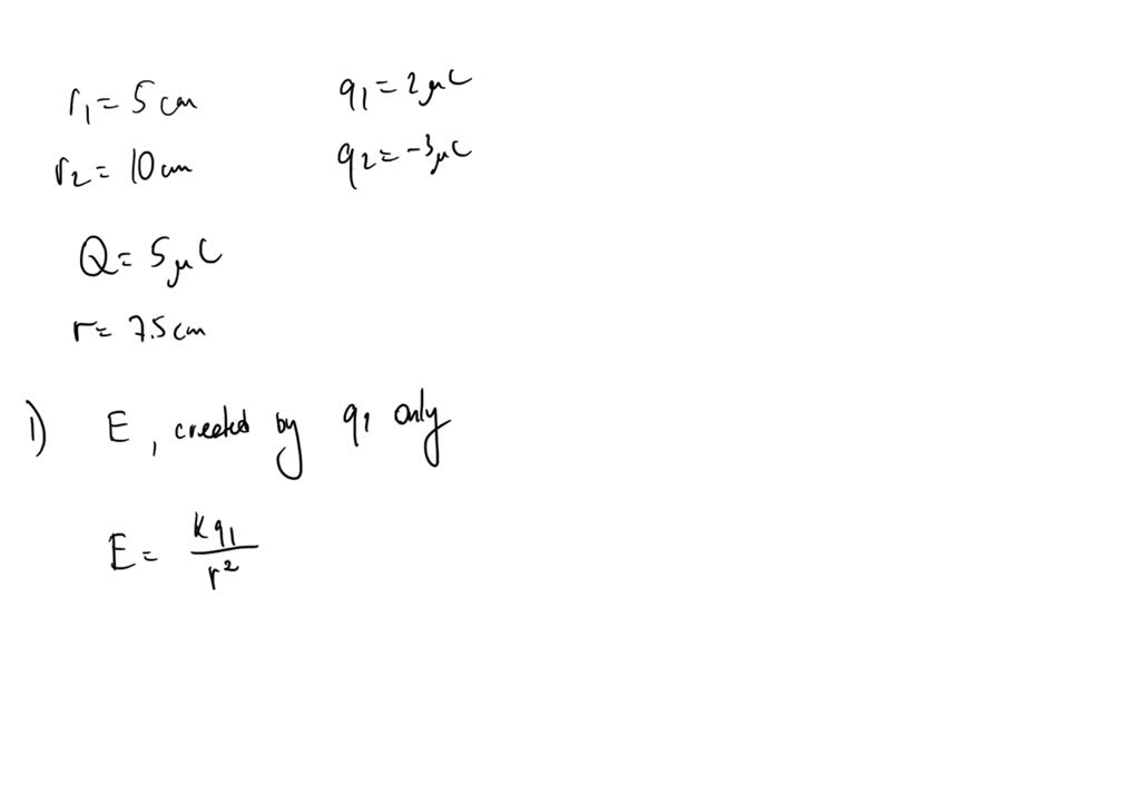 SOLVED: Two concentric spherical shells of radii 5 cm and 10 cm are ...