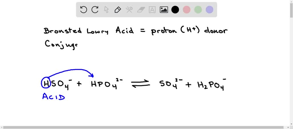 SOLVED: Given the reaction: HSO4- + HPO42- â†” SO42- + H2PO4-. Which ...