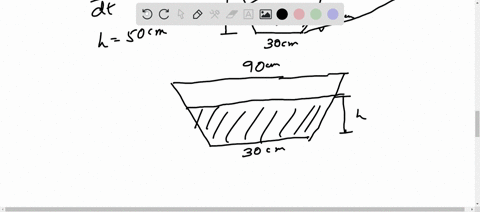 a-water-trough-is-10-m-long-and-has-a-cross-section-in-the-shape-of-an-isosceles-trapezoid-that-is-30-cm-wide-at-the-bottom-90-cm-wide-at-the-top-and-has-a-height-60-cm-if-the-trough-is-bein-40328