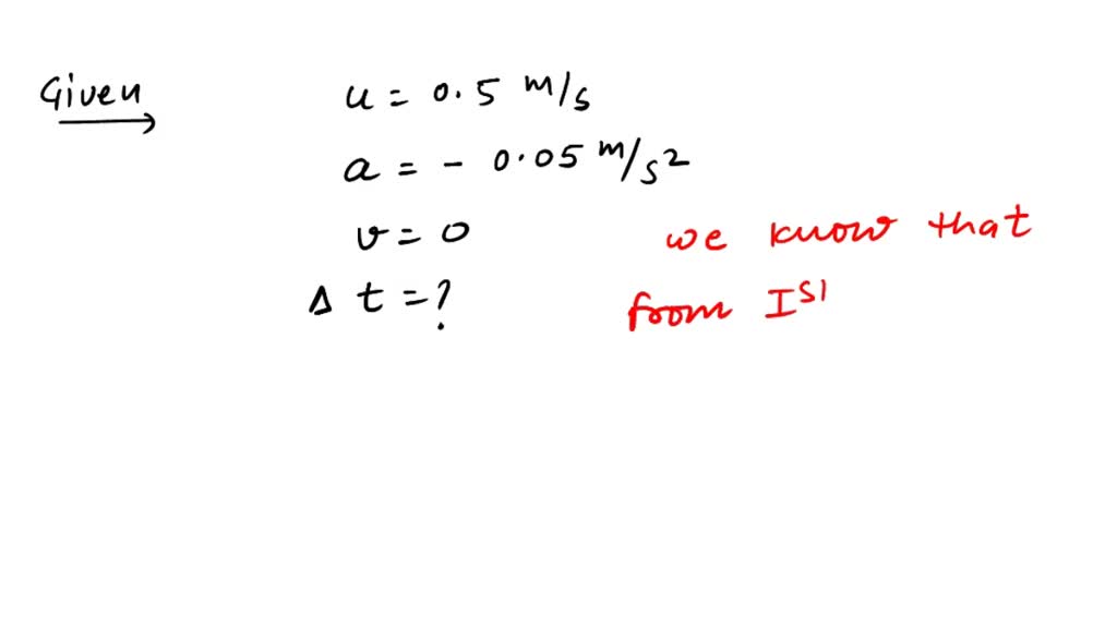 SOLVED A body starts to slide over a horizontal surface with an