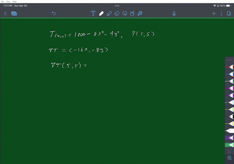 Find the path of a heat-seeking particle placed at point P...