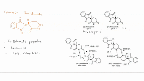 one-enantiomer-of-thalidomide-shown-below-has-beneficial-therapeutic-effects-including-acting-as-an-antidepressant-and-anti-nausea-agent-the-other-enantiomer-is-teratogen-and-leads-to-mutati-56737