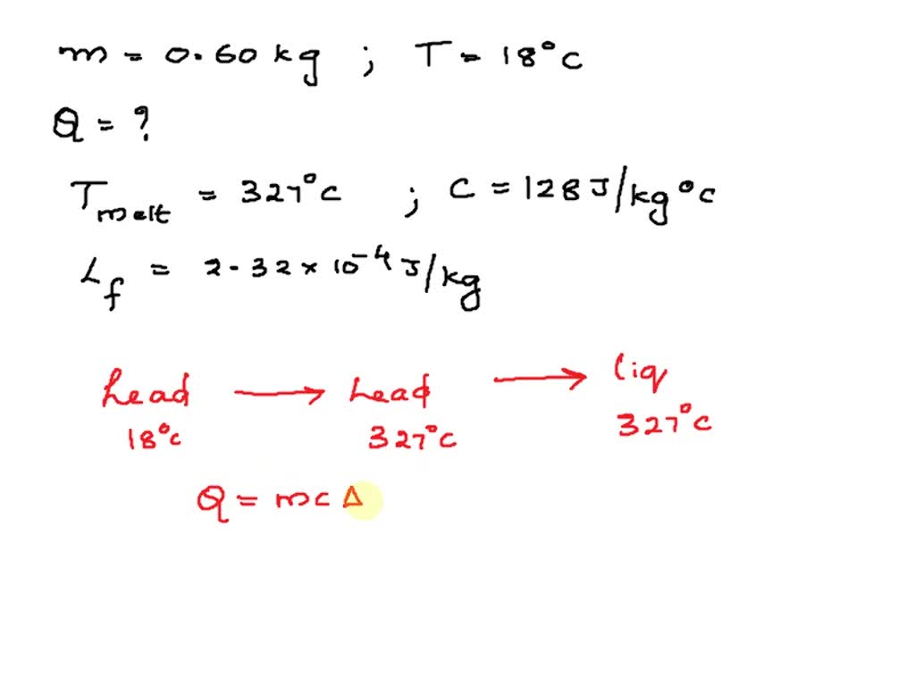 SOLVED Under normal conditions, the melting temperature of pure lead