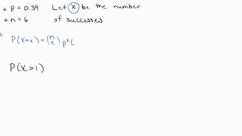 a-binomial-experiment-with-probability-of-success-p-039-and-n-6-trials-is-conducted-what-is-the-probability-that-the-experiment-results-in-more-than-success-do-not-round-your-intermediate-co-83436