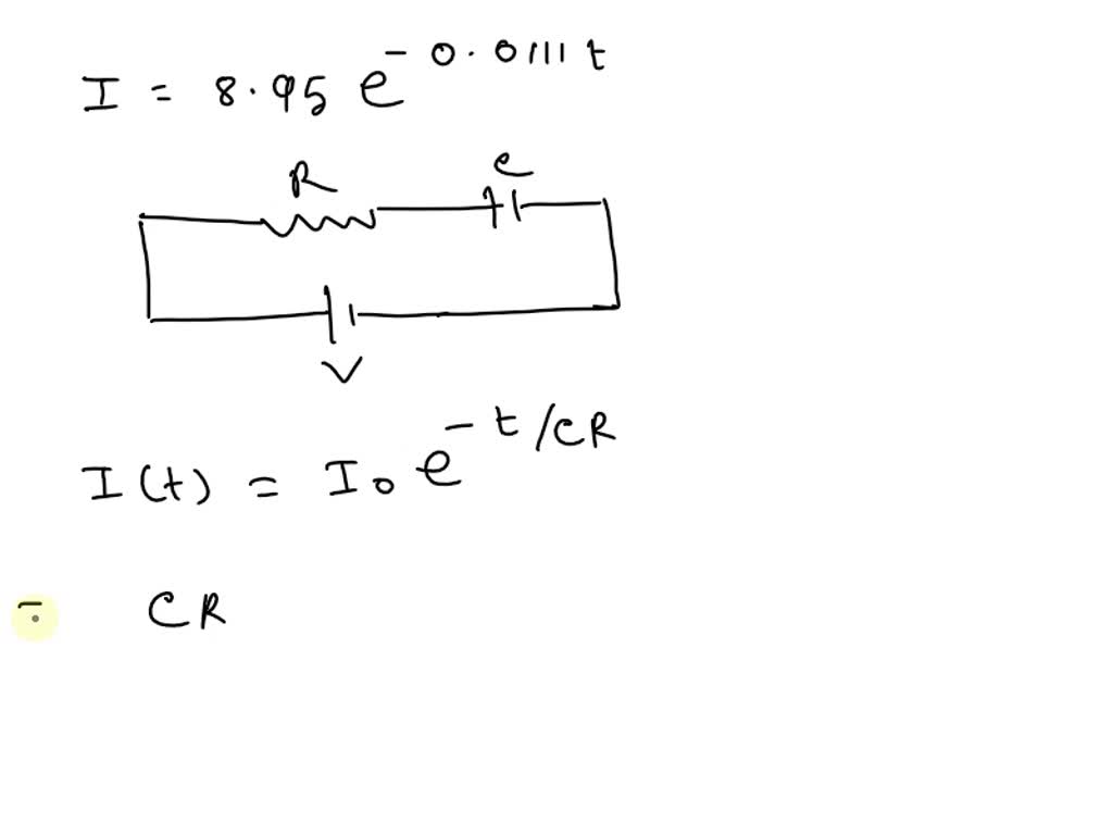 SOLVED: How do I find the time constant, tau, of an RC circuit from a ...