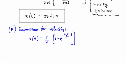a-rock-with-mass-m-400-kg-falls-from-rest-in-a-viscous-medium-the-rock-is-acted-on-by-a-net-constant-downward-force-of-f-172-n-a-combination-of-gravity-and-the-buoyant-force-exerted-by-the-m-51142