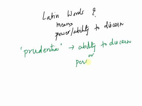 what-is-the-latin-word-that-means-the-pwer-or-ability-to-discern-86463