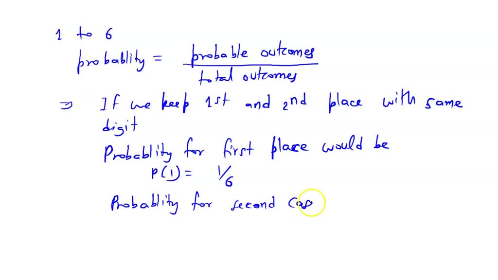 SOLVED: A five digit code using numbers from 1 t0 6 is used for remote ...