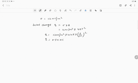a-thin-nonconducting-spherical-shell-of-radius-6-cm-carries-a-uniform-surface-charge-density-12-ncm2-a-what-is-the-total-charge-on-the-shell-find-the-electric-field-at-the-following-radii-b-r-24-cm-c-