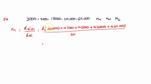 calculate-the-mn-mw-mz-and-the-molecular-weight-distribution-for-a-polymer-sample-containing-equal-numbers-of-molecules-of-the-following-sizes-3-000-7-000-15-000-30-000-and-60-000-60376