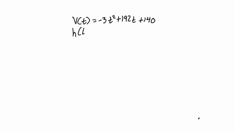 the-velocity-in-feetsecond-of-a-rocket-t-seconds-into-vertical-flight-is-given-by-vt-3t2192t140-what-is-the-altitude-of-the-rocket-30-seconds-after-liftoff-hint-ht-vt-h0-0-24327