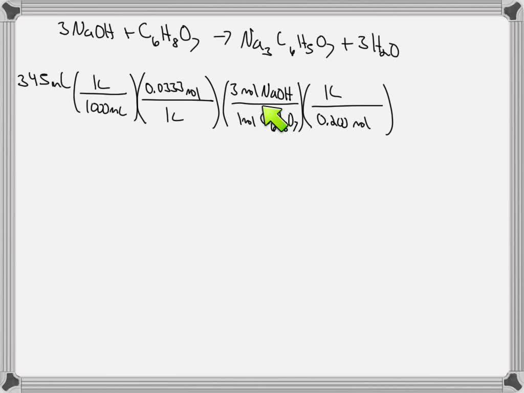 SOLVED [Tutorial Titration stoichiometry] This question will walk you