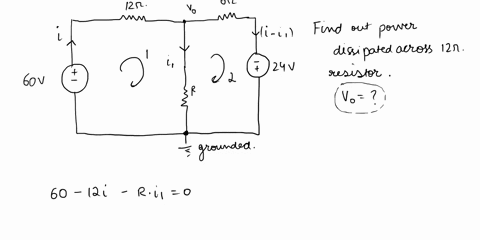 in-the-circuit-given-below-r-9-q-find-vo-and-the-power-dissipated-in-12-q-resistor-12-0-mn-6-q-lw-vo-60-v-r-24v-vo-277-v-and-p12-0-11943-w-bvo-253-vand-p12-q-25095-w-vo-277-v-and-p12-0-27295-08202