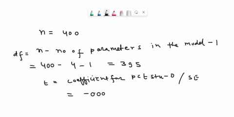 13-hypothesis-testing-against-two-sided-alternative-using-the-t-statistic-suppose-data-set-of-400-observations-n-400-was-analyzed-using-ols-to-examine-the-relationship-between-rent-and-stude-02093