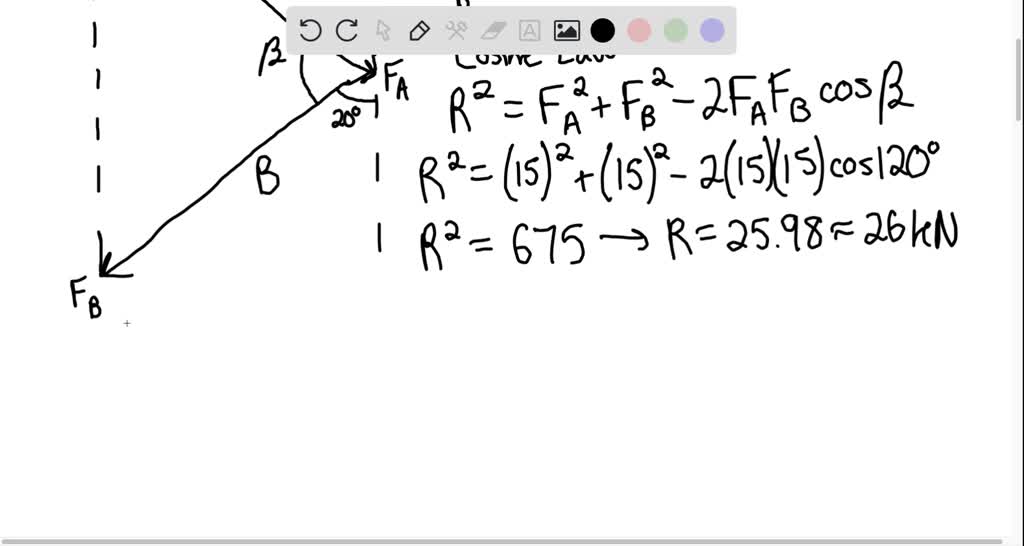 SOLVED: Question Two Structural Members A And B Are Bolted Bracket As ...