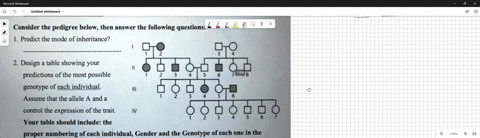 consider-the-pedigree-to-the-right-the-allele-responsible-for-the-trait-a-is-recessive-to-the-wild-type-allele-a-what-is-the-genotype-of-individual-iii-5-what-is-the-genotype-of-individuals-67622