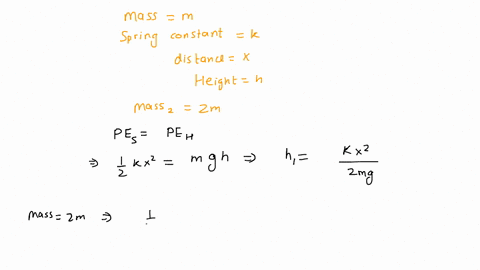 a-box-of-mass-m-is-pressed-against-but-is-not-attached-to-an-ideal-spring-of-spring-constant-k-and-negligible-mass-compressing-the-spring-a-distance-x-after-it-is-released-the-box-slides-up-13401
