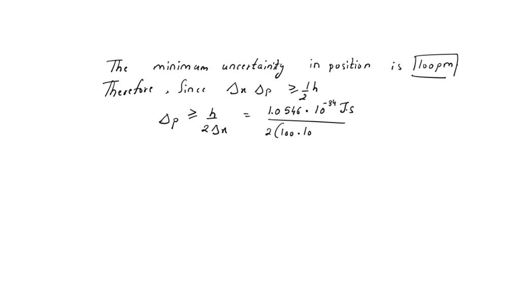 An electron is confined to a linear region with a length of the same