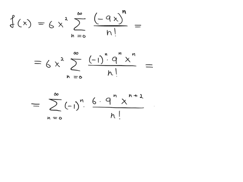 1-point-find-the-maclaurin-series-of-the-function-fx-6x2e-9x-fx-2-cnx-n0-determine-the-following-coefficients-c1-c2-c3-c4-c5-48714