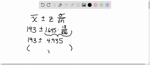st-bernard-dogs-a-simple-random-sample-of-36-st-bernard-dog-weights-yields-a-sample-mean-of-193-pounds-it-is-known-that-the-standard-deviation-of-the-population-of-all-st-bernard-dog-weights-80147