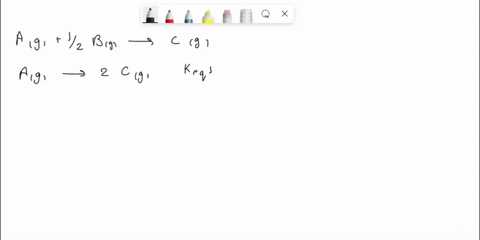what-is-the-equilibrium-constant-for-the-reaction-2a-g-b-g-2-g-given-that-2a-g-4c-g-ig-keq-141-2-ig-2-b-g-keq-057-enter-your-answer-to-one-decimal-place-17654
