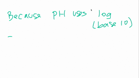 why-does-the-ph-change-by-one-unit-if-the-hydrogen-ion-concentration-changes-by-a-factor-of-10-52365