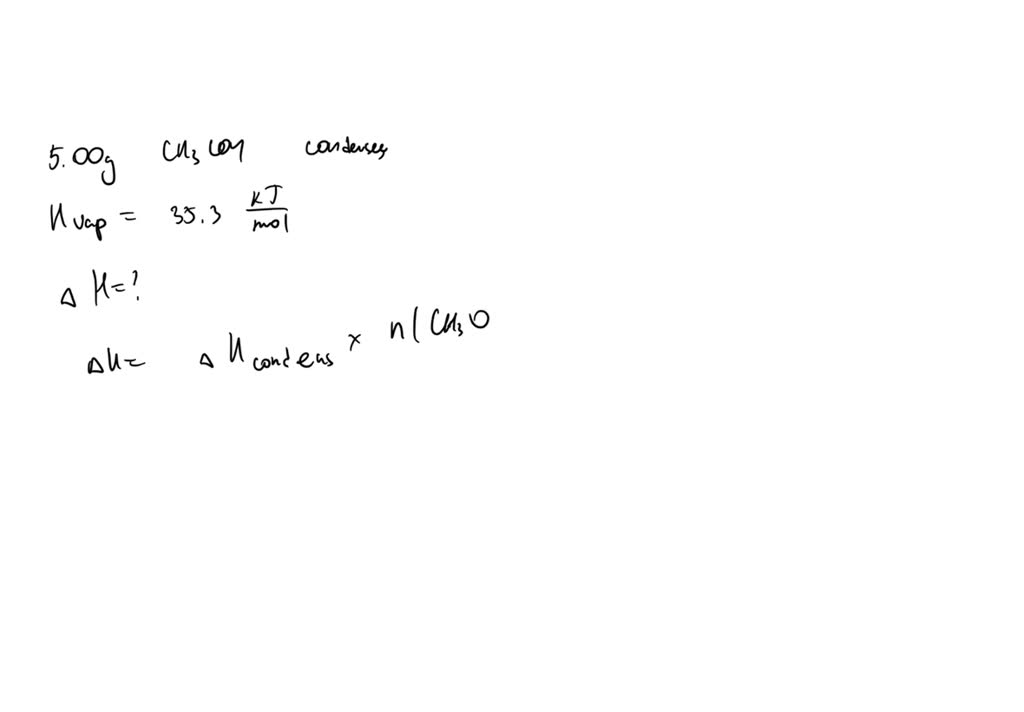 VIDEO solution: Calculate the enthalpy change for the vaporization of ...