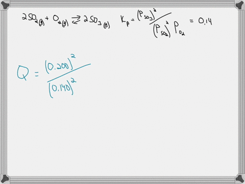 in-the-following-reaction-which-of-the-statements-is-true-given-the-pressures-of-each-species-2sozls-ozlg-2so3g-kp-014-pso-0140atm-po-0321atm-and-pso-0200atm-hint-calculate-q-and-compare-to-20765