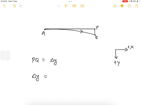 a-dart-is-thrown-horizontally-with-an-initial-speed-of-11-mathrmm-mathrms-toward-point-p-the-bulls-eye-on-a-dart-board-it-hits-at-point-q-on-the-rim-vertically-below-p-019-s-later-a-what-is-the-distan
