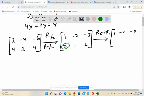 solve-the-following-system-of-equations-using-matrices-raw-oparetions-ii-iha-evstem-has-no-golution_-say-that-2x-4y-4x2y-select-the-correct-choice-below-and-if-necessary-fill-in-the-answe-bo-64527