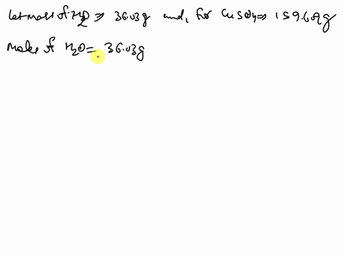 calculations-the-molar-mass-of-water-is-18015-gmol-and-the-molar-mass-of-anhydrous-copper-sulfate-is-159609-gmol-show-your-calculations-convert-the-mass-of-water-to-moles-of-water-as-follows-15184