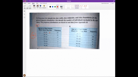 in-exercises-5-8-identify-the-class-width-class-midpoints-and-class-boundaries-for-the-given-frequency-distribution-also-identify-the-number-of-individuals-included-in-the-sum-mary-the-frequ-89498