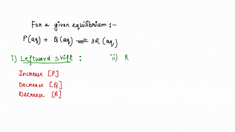 when-chemical-reaction-is-at-equilibrium-q-the-reaction-quotient-is-equal-to-k-the-equilibrium-constant-if-a-stress-is-applied-to-the-mixture-that-changes-the-value-of-q-then-the-system-is-n-36058