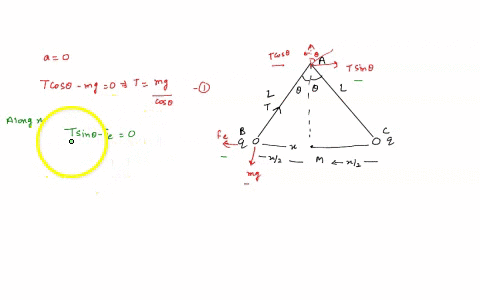 42-in-fig-21-39-two-tiny-conducting-balls-ol-identical-mass-m-and-identical-charge-q-hang-from-nonconducting-threads-of-length-lassume-that-ois-so-small-that-tan-0-can-be-replaced-by-its-app-57267