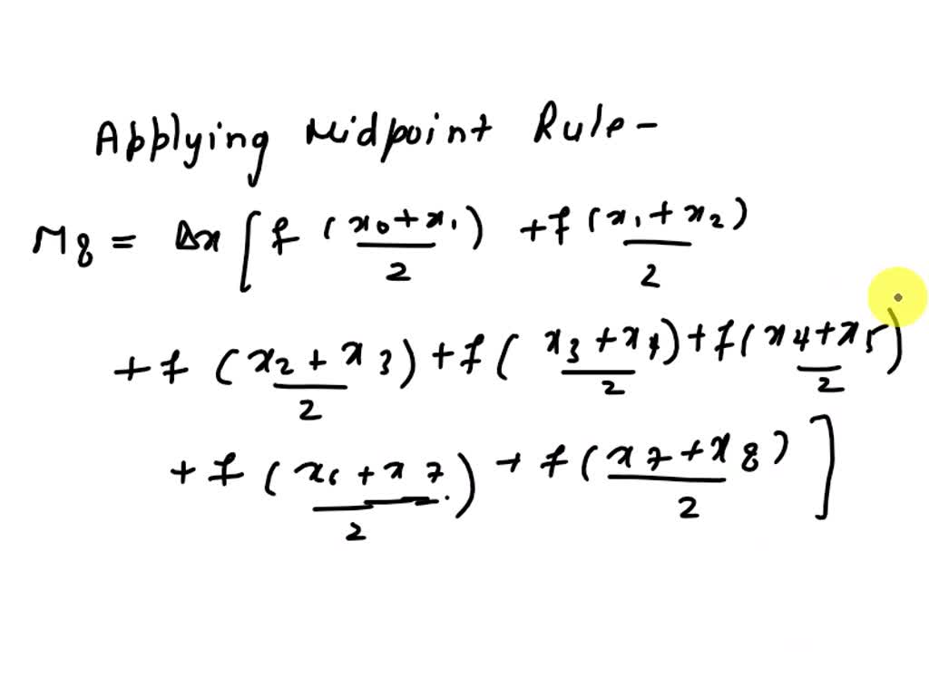 Solved A Find The Approximations T8 And M8 For The Integral Integral