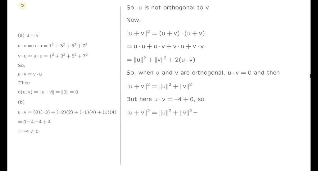 Solved Consider The Following Two Subspaces Of Rr U F Rcon F R 7 R 2 And V N R R F R F