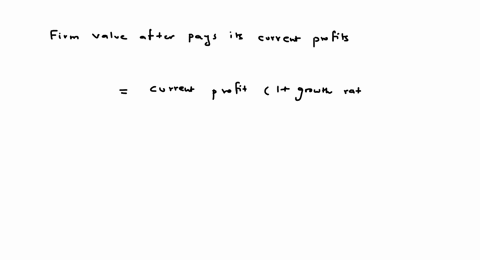 what-will-be-the-value-of-the-firm-if-the-interest-rate-is-5-the-expected-growth-rate-of-the-firm-is-2-and-the-firm-is-expected-to-last-forever-the-current-profits-are-10002-35000-b-36500-30-98236