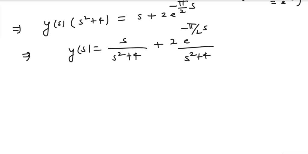 SOLVED Given The Differential Equation Y 4y 20y 0 Y 0 2 Y