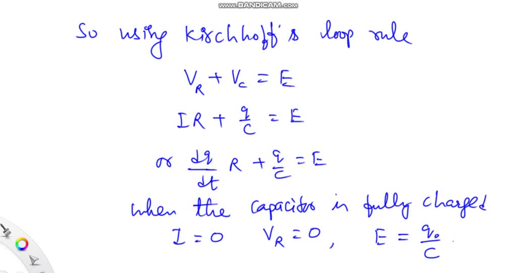 SOLVED 'A series circuit contains a resistor and a capacitor as shown in the picture bellow