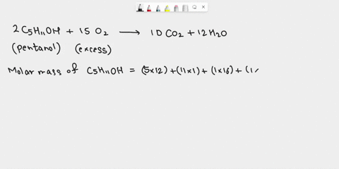 stoichiometry-5500-g-of-pentanol-c5h11oh-is-burned-in-excess-oxygen-complete-combustion-how-many-grams-of-co2-is-produced-80811