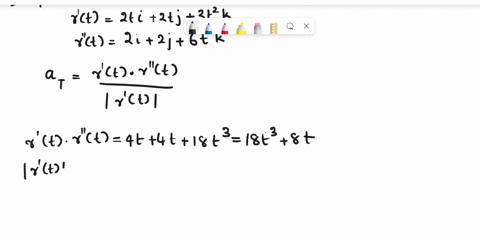 a-particle-moves-with-position-function-rt-t2-t2-t3-a-find-the-tangential-component-of-acceleration-b-find-the-normal-component-of-acceleration-61024