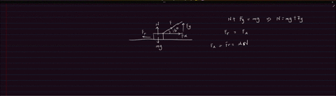 a-68-kg-crate-is-dragged-across-a-floor-by-pulling-on-a-rope-attached-to-the-crate-and-inclined-15-above-the-horizontal-a-if-the-coefficient-of-static-friction-is-050-what-minimum-force-magn-36926