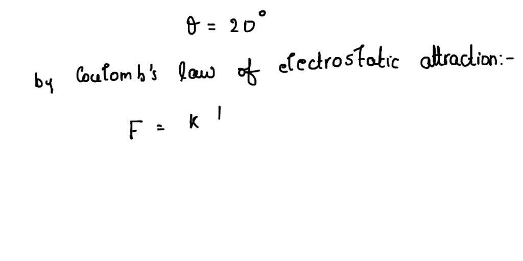 SOLVED Two small plastic balls hang from threads of negligible mass
