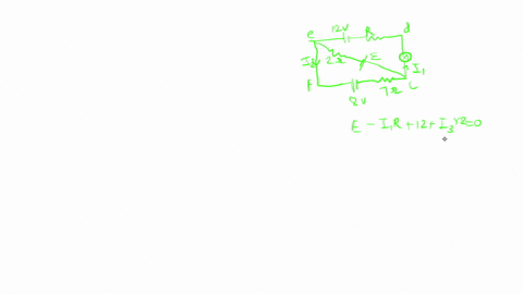 for-the-circuit-shown-in-figure-3-the-resistance-r-is-50-ohms-and-20-v-find-the-readings-of-the-ammeter-and-the-voltmeter-find-i-i-and-i-and-the-potential-difference-between-point-b-to-point-73797
