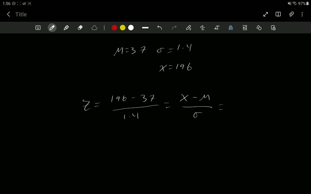 solved-a-normal-distribution-has-a-mean-of-37-and-a-standard-deviation