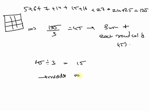 find-a-3-by-3-magic-square-using-the-numbers-5671415162324and-25-fill-in-the-magic-square-60747
