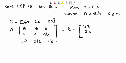 question-1-consider-the-following-lp-maximize-z-60x1-30x2-2ox3-subject-to-8x1-6x2-x3-48-4x1-2xz-32-x3-20-2x1-32-x2-12-x3-8-x1-x2-x3-2-0-1-write-the-associated-dual-problem-2-assume-the-optim-54131