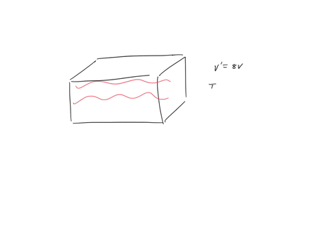 electromagnetic-radiation-at-temperature-t-fills-a-cavity-of-volume-v-if-the-volume-of-the-thermally-insulated-cavity-is-expanded-quasistatically-to-a-vol-ume-8v-what-is-the-final-temperatur-63059